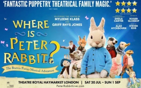 SAVE 25% ON TICKETS TO SEE WHERE IS PETER RABBIT?